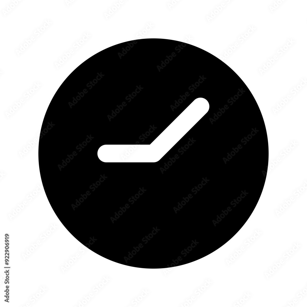 clock glyph icon clock glyph icon