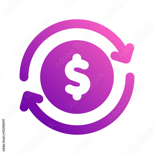 transfer gradient icon