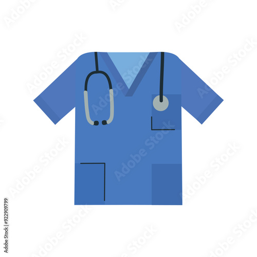 Scrub top icon clipart avatar logtotype isolated vector illustration
