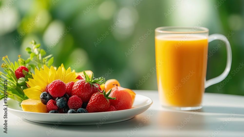 Breakfast Served In A Room, A Luxurious And Indulgent Start To The Day Breakfast Served In A Room, A Luxurious And Indulgent Start To The Day
