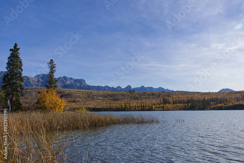 Talbot Lake in the Fall