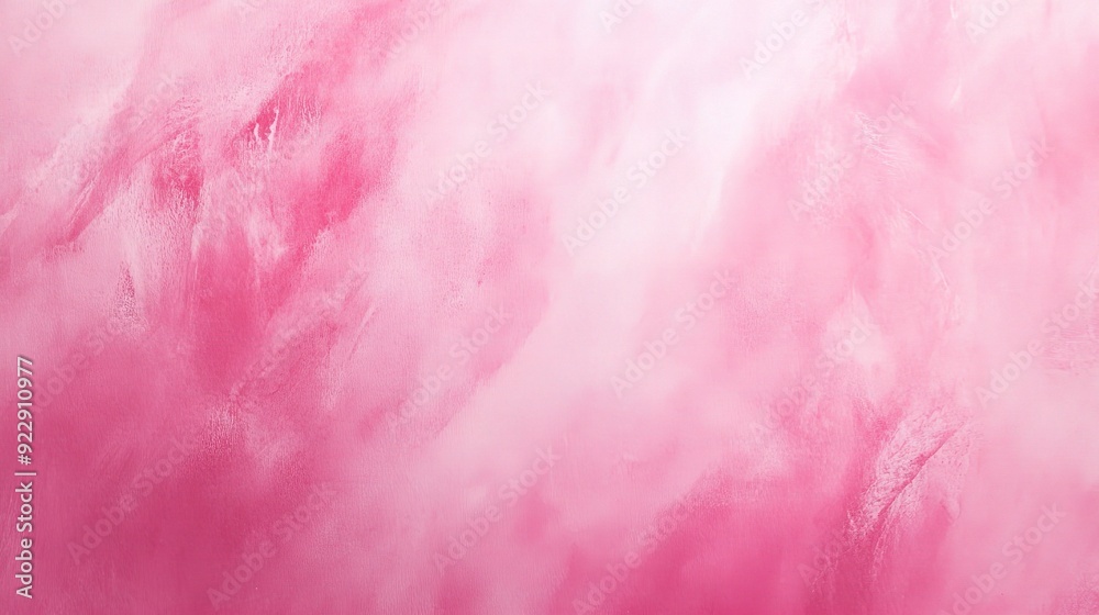Fototapeta premium Pink Cloudscape Fantasy: A dreamy pink and white cloud texture, perfect for backgrounds, overlays, and ethereal designs.