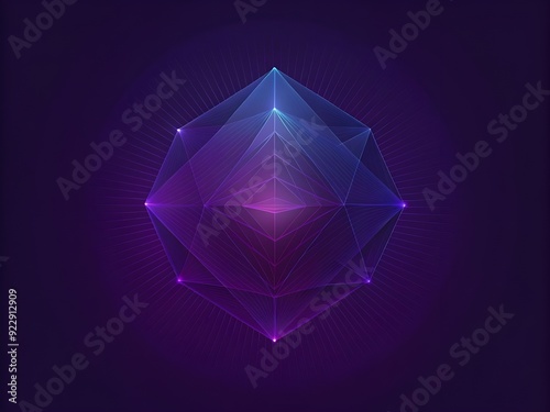 Dark Violet Grainy Textured Gradient Background for Abstract and Digital Designs