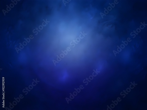 Dark Blue Grainy Texture Gradient Background for Abstract and Digital Designs