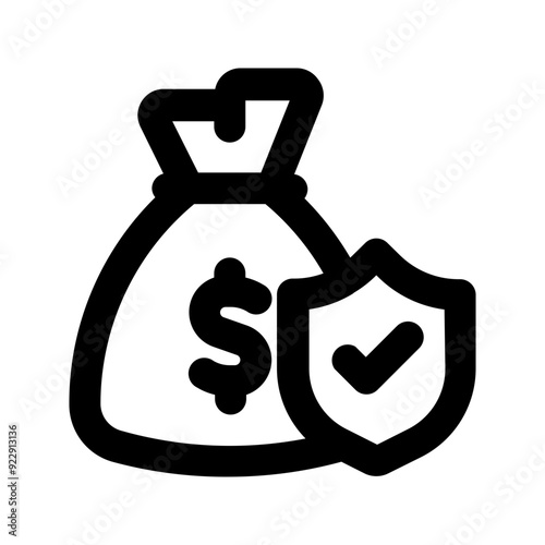 financial line icon
