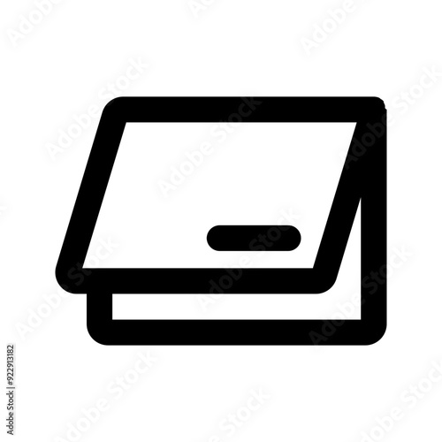 passbook line icon