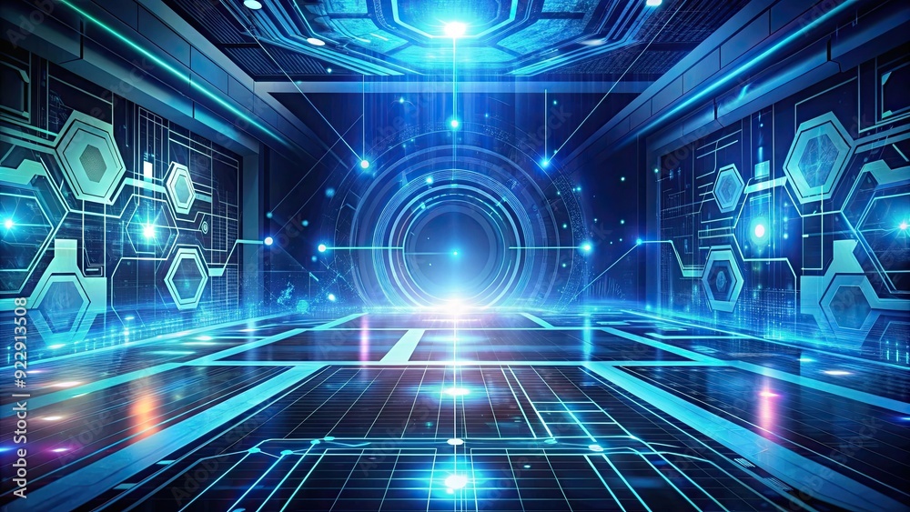 Futuristic technology background with rendering , science fiction, digital, abstract, innovative, advanced Futuristic technology background with rendering , science fiction, digital, abstract, innovative, advanced