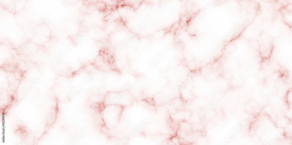 Fototapeta premium Pink marble texture for wall and floor tile wallpaper luxurious background. White and pink limestone marble smooth exterior interior surface natural tile. Marble with high resolution texture.