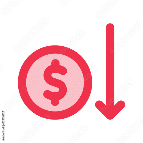 bankruptcy outline fill icon
