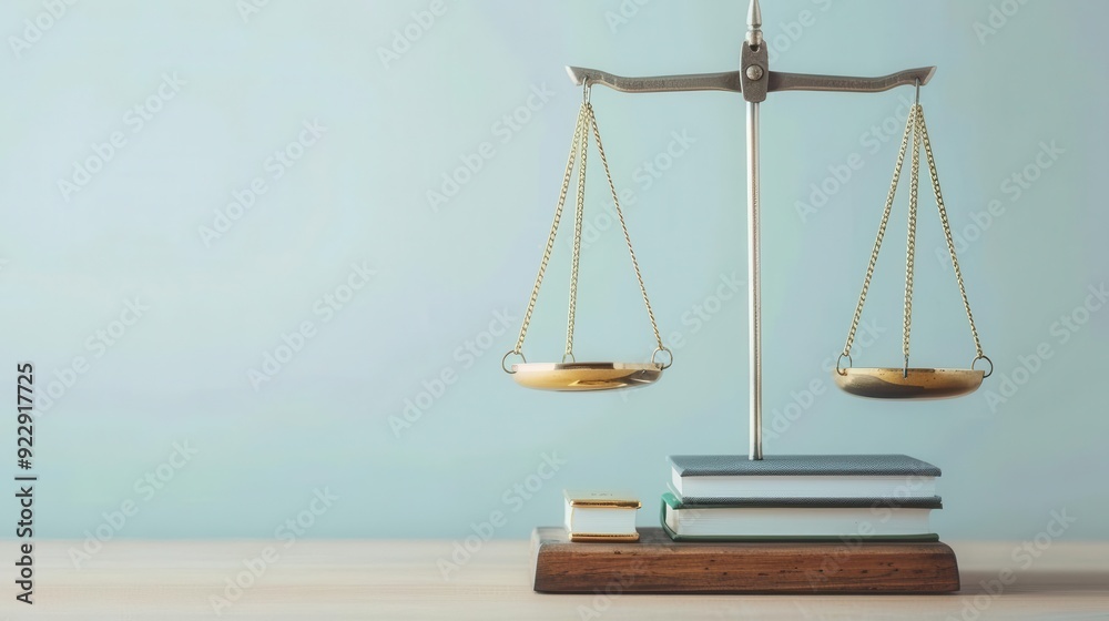 An abstract representation of a balance scale An abstract representation of a balance scale
