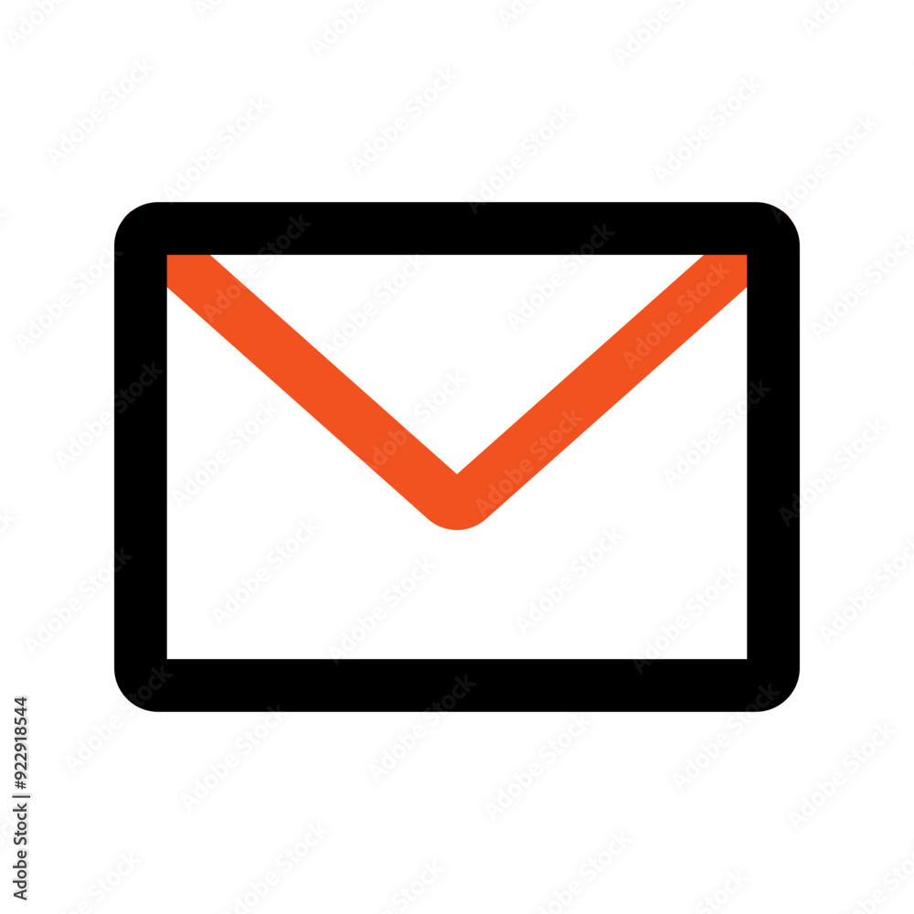 email line color icon email line color icon