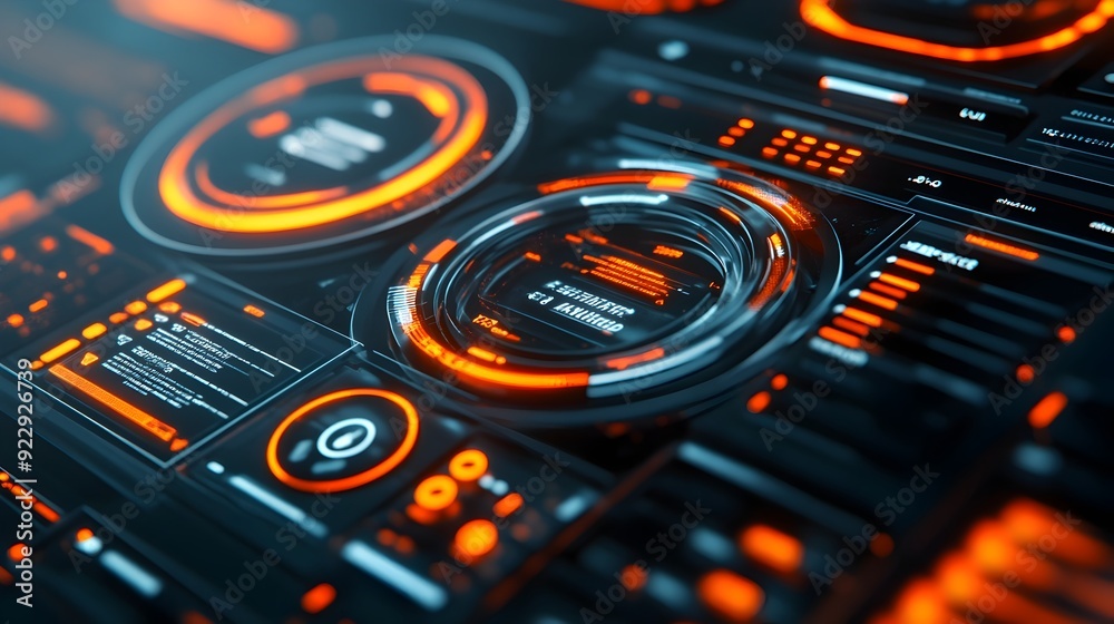 Futuristic 3D Search Engine Interface with Interactive Rotating Filters for Customized Data Futuristic 3D Search Engine Interface with Interactive Rotating Filters for Customized Data
