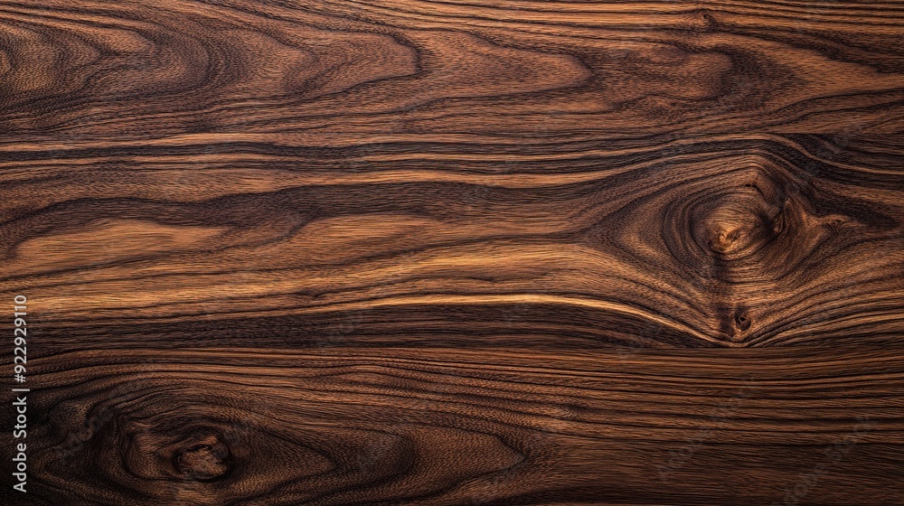 Dark Wood Grain Texture Background 