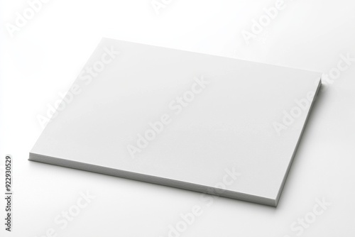 Blank A4 Paper Mockup on Isolated Background created with Generative AI