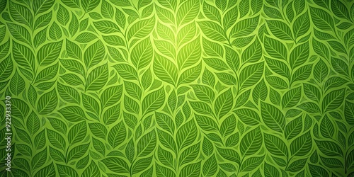 Fototapeta Naklejka Na Ścianę i Meble -  Organic green wallpaper with abstract leaf patterns , green, organic, abstract, background, wallpaper,foliage, nature