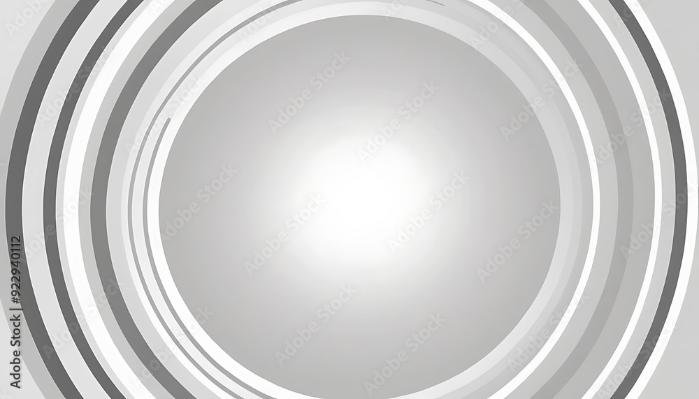 Abstract Curved Shapes. White Circular Background. Abstract background. 3d illustration9 Abstract Curved Shapes. White Circular Background. Abstract background. 3d illustration9