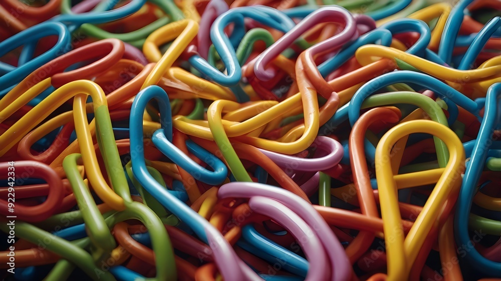 Lifelike Vision Dancing Paper Clips. Lifelike Vision Dancing Paper Clips.