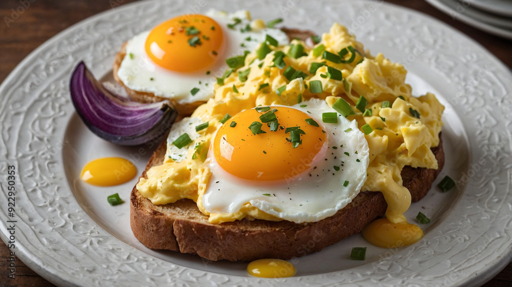 Scrambled Eggs Breakfast Scrambled Eggs Breakfast