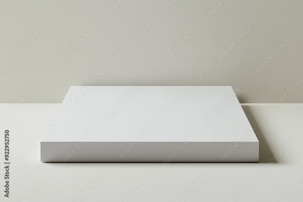 Blank A4 Paper Mockup on Isolated Background created with Generative AI Blank A4 Paper Mockup on Isolated Background created with Generative AI