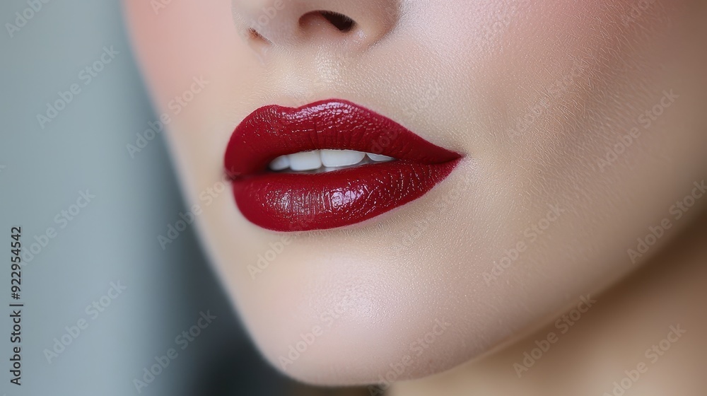 Fototapeta premium Red lipstick