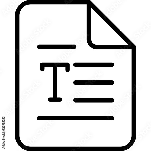 Text Icon