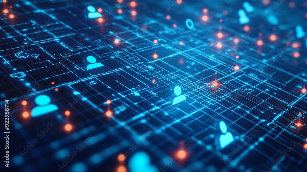 Abstract digital background with cyber security and data Abstract digital background with cyber security and data