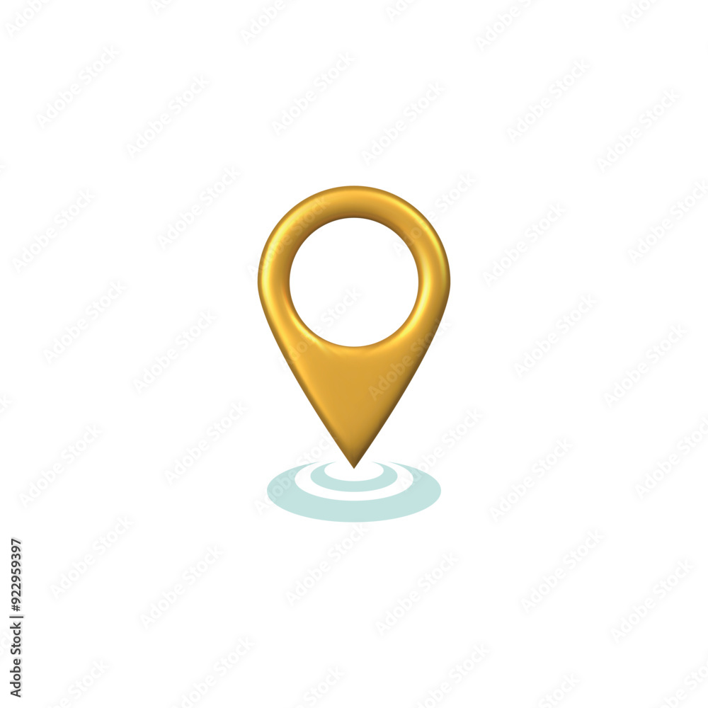location icon mark. Realistic 3d gold Locate pin gps map design png transparent background. Vector illustration location icon mark. Realistic 3d gold Locate pin gps map design png transparent background. Vector illustration