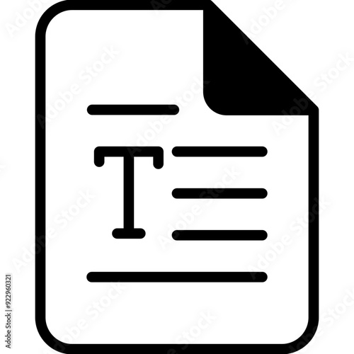 Text Icon