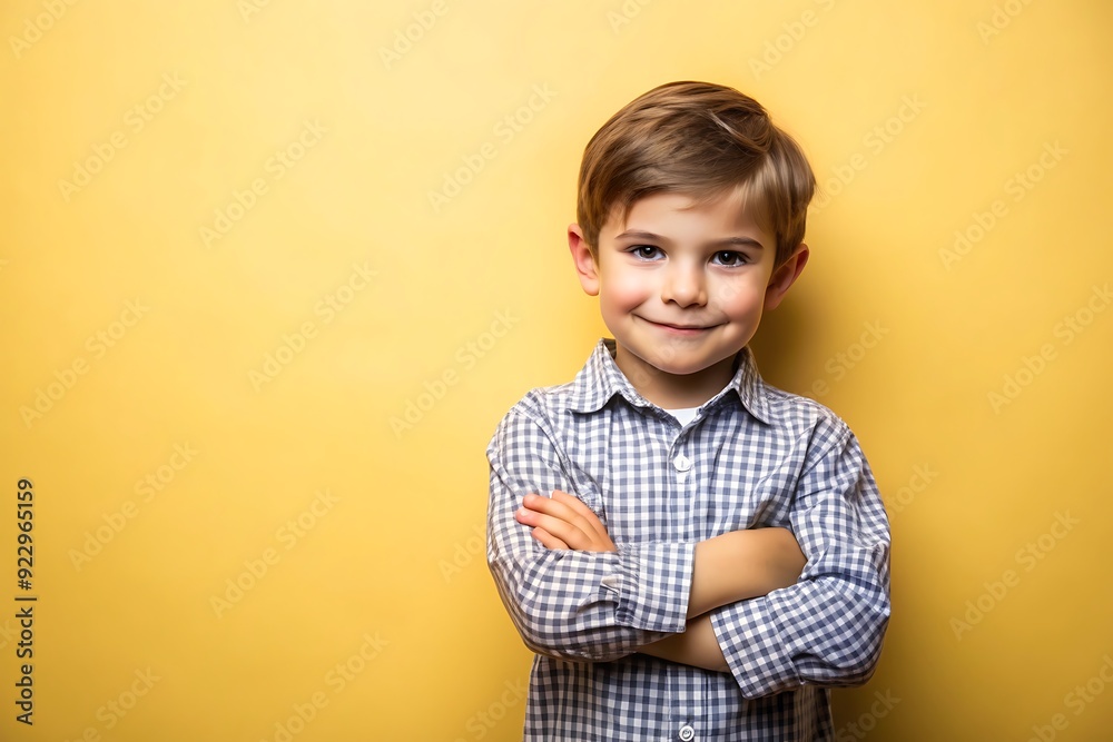 Portrait of a Smiling Young Boy. Portrait of a Smiling Young Boy.