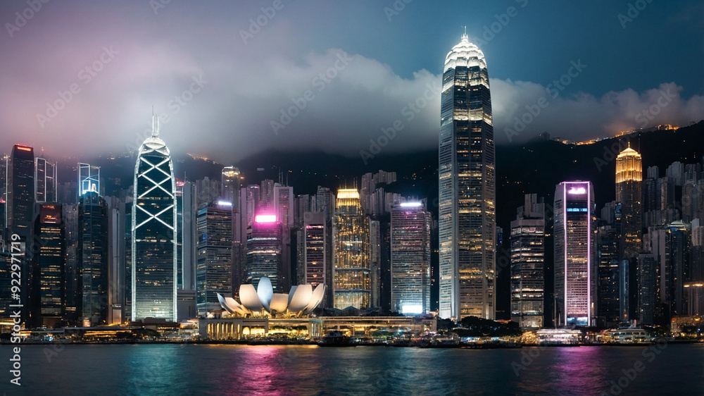 Obraz premium Visit Hong Kong 