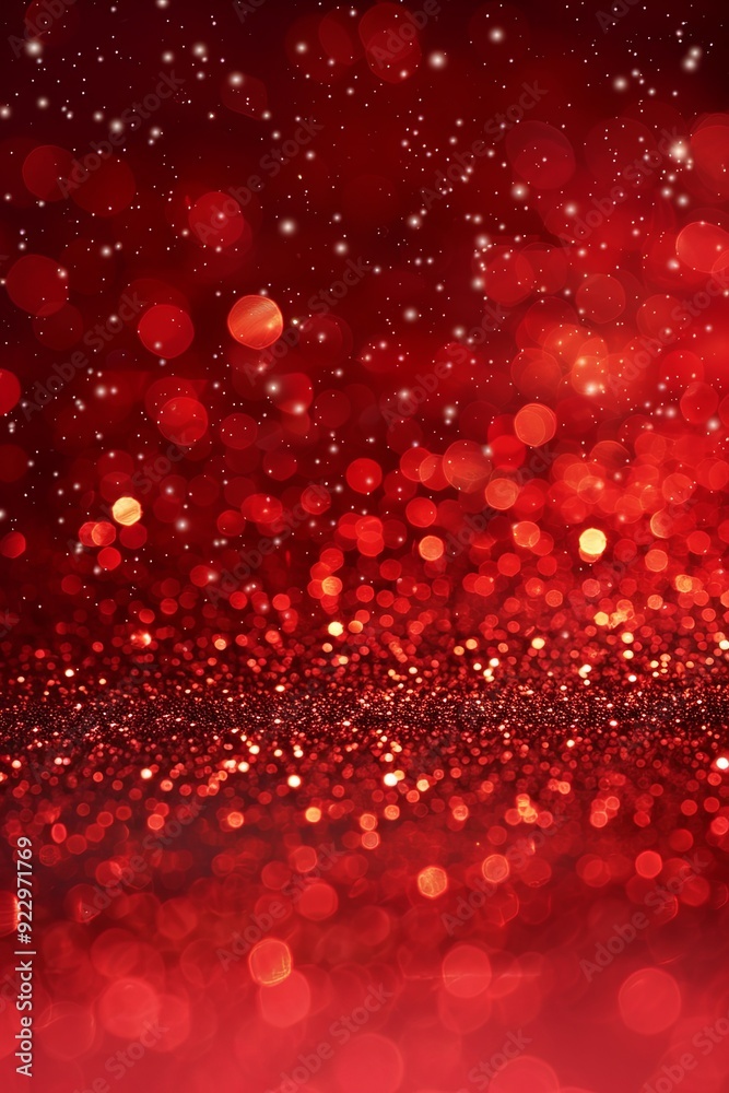 Abstract red glitter bokeh background with a soft focus. Abstract red glitter bokeh background with a soft focus.