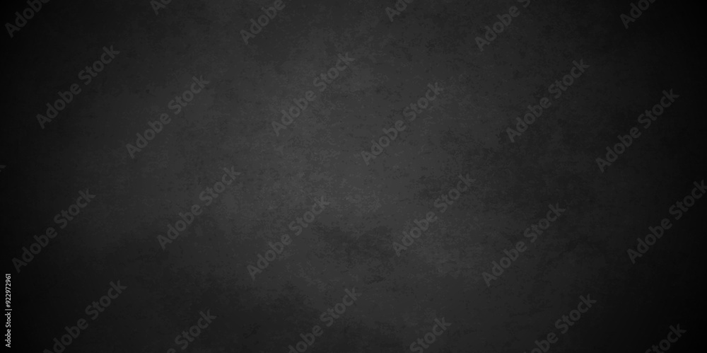 Fototapeta premium Dark black anthracite dark gray wall grunge textured concrete background. grunge charcoal old aged retro vintage stone concrete cement blackboard chalkboard wall floor elegant texture.