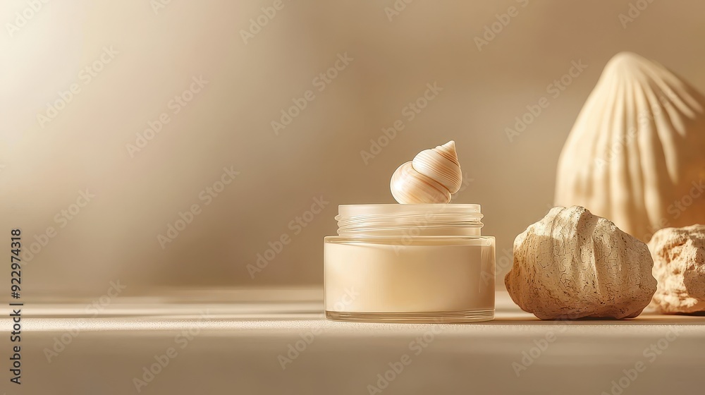 Face Cream in Glass Jar Face Cream in Glass Jar