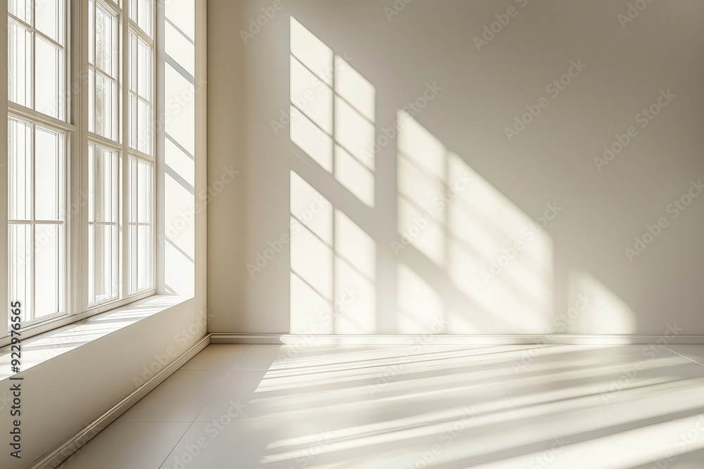Bright Minimalistic Interior with Natural Light Bright Minimalistic Interior with Natural Light