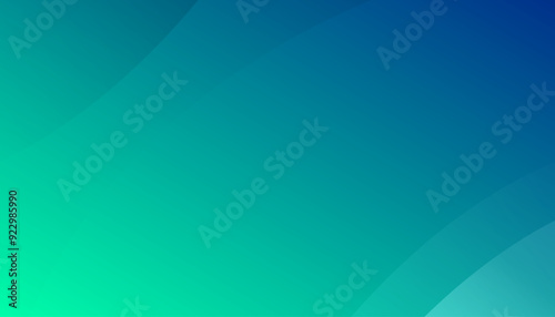 Abstract Gradient Green Blue liquid background. Eps10 vector
