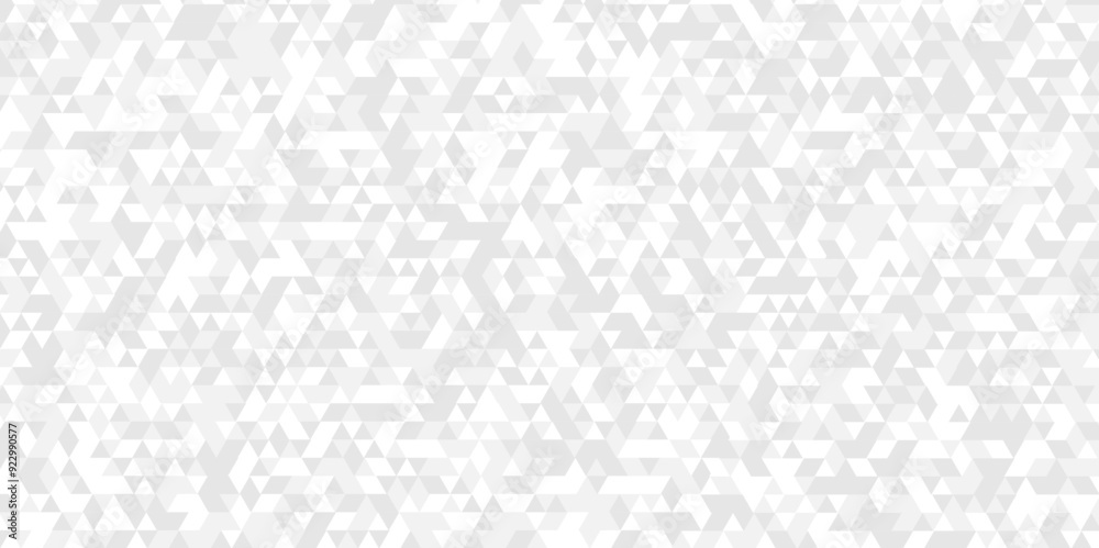 Abstract geometric creative pattern gray and white diamond Polygon Mosaic triangle luxury business design, and corporate background. 