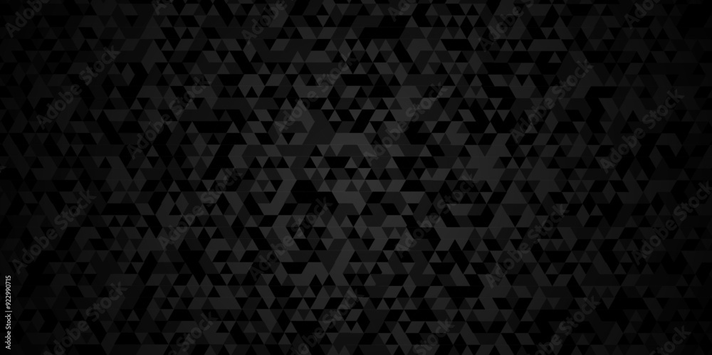 custom made wallpaper toronto digital	
Vector glowing dark black charcoal gradient abstract triangle polygon mosaic. vector geometric ornament. seamless diamond technology black and gray triangle element light background.