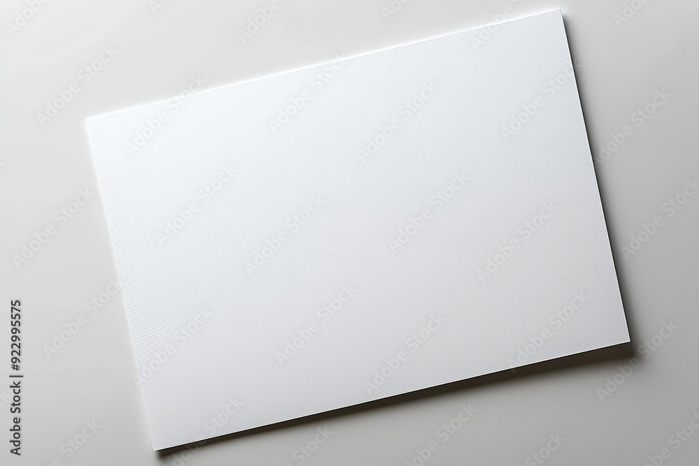 Blank A4 Paper Mockup on Isolated Background created with Generative AI Blank A4 Paper Mockup on Isolated Background created with Generative AI