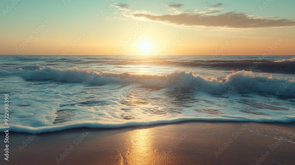 Obraz premium beautiful summer beach backgrounds concept