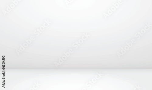 Gray abstract copyspace vector studio gradient background.