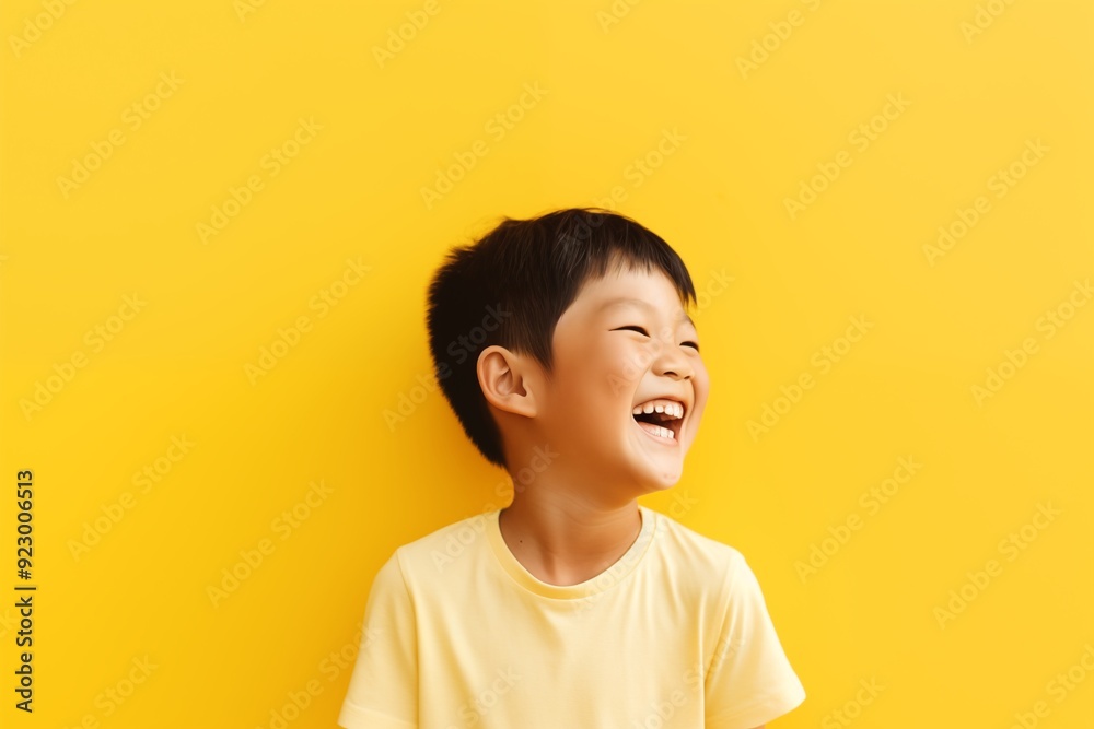 Cute little asian boy laughing and smiling Cute little asian boy laughing and smiling