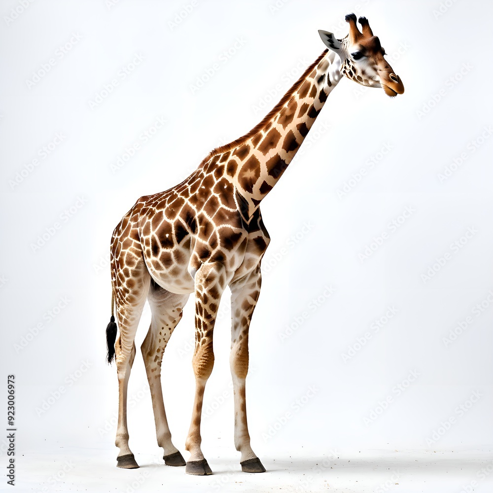 Obraz premium Ai-generated giraffe.