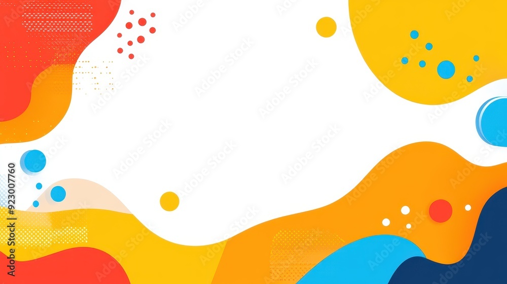 Explore a vibrant vector background with abstract shapes and playful textures. Perfect for modern, stylish designs Explore a vibrant vector background with abstract shapes and playful textures. Perfect for modern, stylish designs