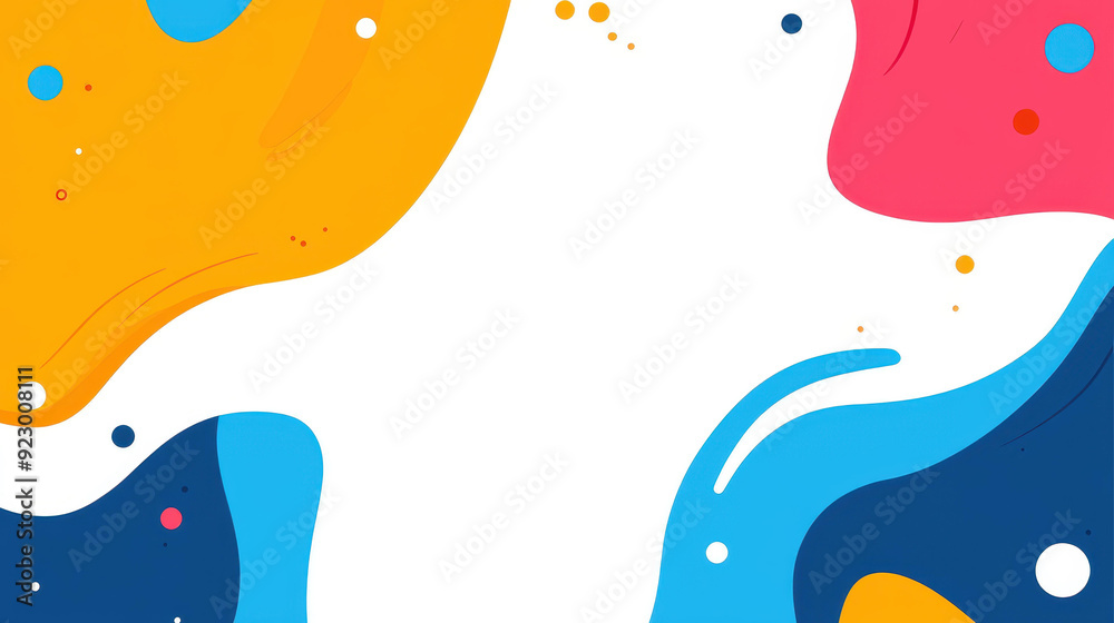 Modern abstract background with colorful blots and textures, adding depth and a playful touch to any design project. Modern abstract background with colorful blots and textures, adding depth and a playful touch to any design project.