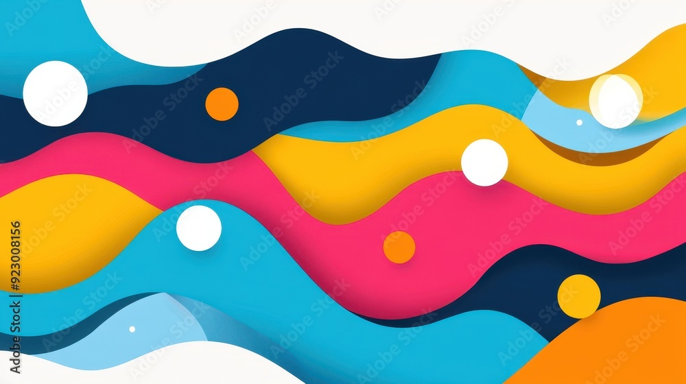 Discover a vibrant abstract background with colorful wave lines, merging modern art with playful textures and cartoon flair. Discover a vibrant abstract background with colorful wave lines, merging modern art with playful textures and cartoon flair.