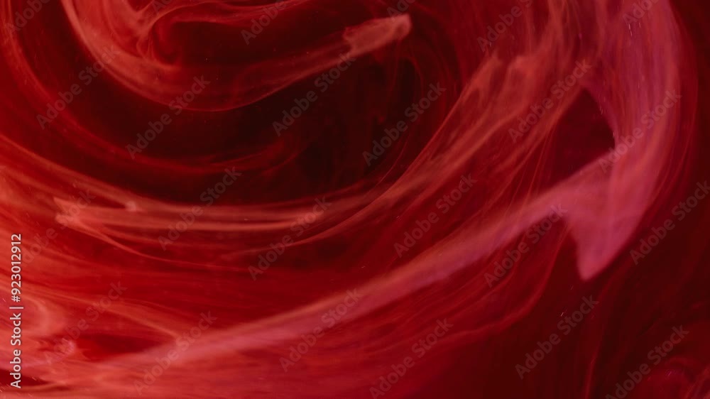 Hot wave. Paint water mix. Defocused red glowing flame vapor texture sparks floating ink rotation flow hypnotic motion abstract art background. Hot wave. Paint water mix. Defocused red glowing flame vapor texture sparks floating ink rotation flow hypnotic motion abstract art background.