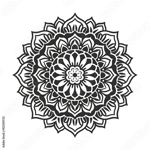 Mandala vector image design 