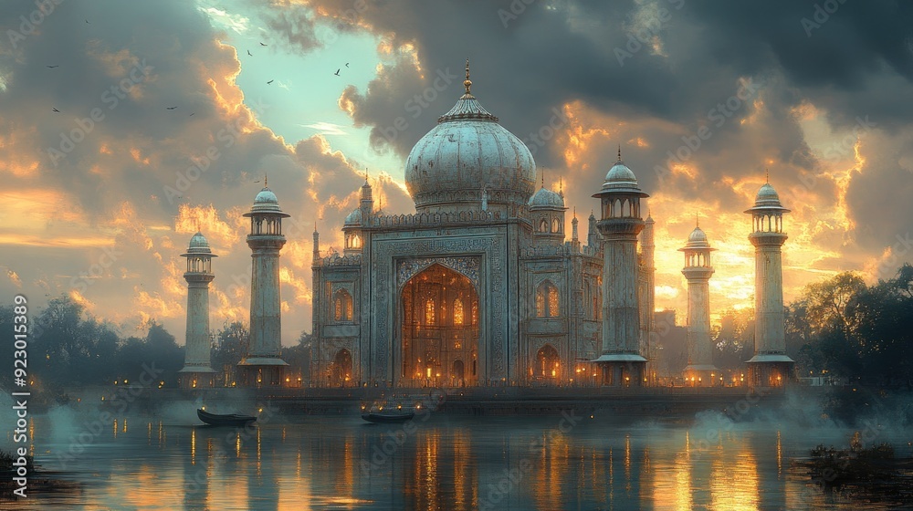 Fototapeta premium India Mosque