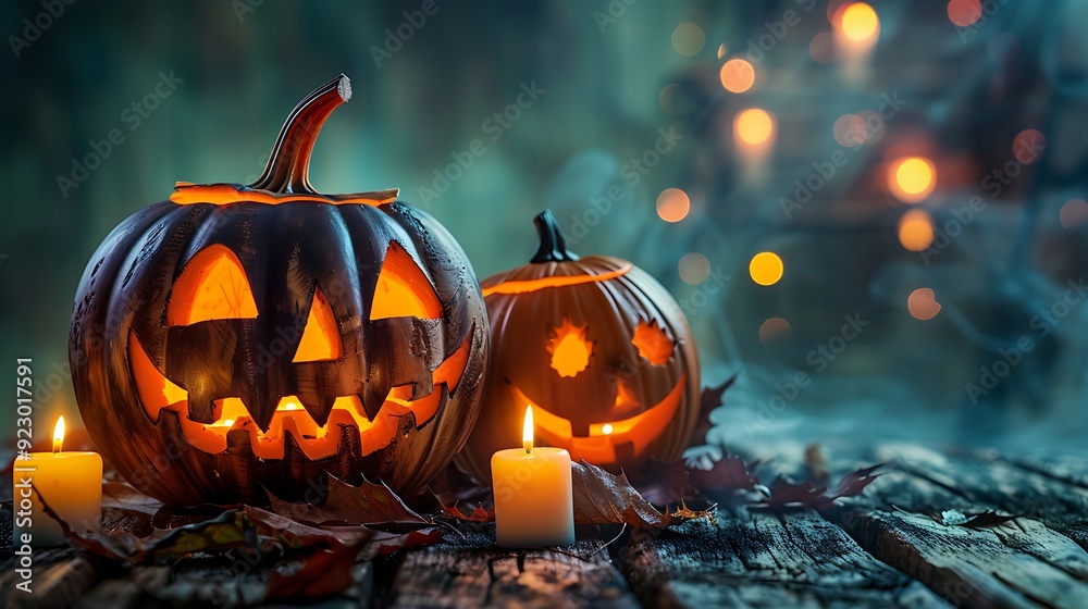 Fototapeta premium Celebrate halloween with our outstanding collection of top notch ideal for including an element of spookines