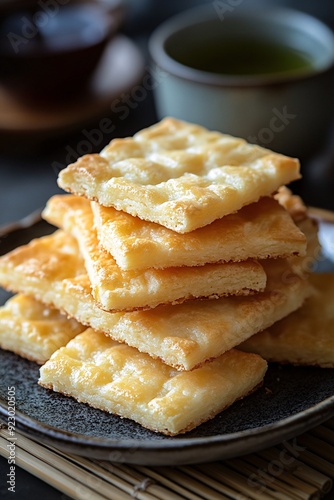 Close-up of Classic Almond Galette des Rois